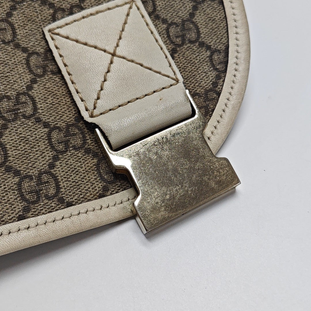 GG Supreme Monogram Coated Canvas Beige