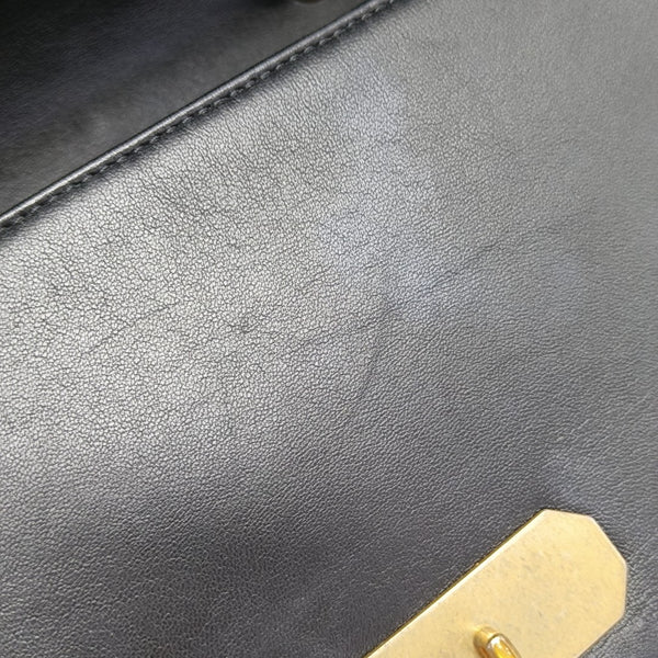 Quilted Lambskin Black