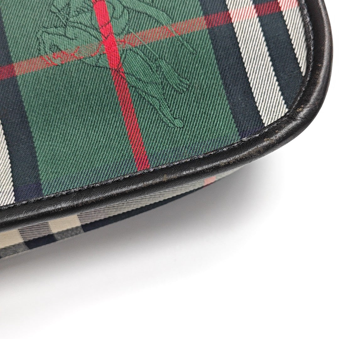 Fabric Shoulder Bag Green