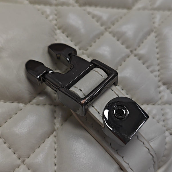 Diorcamp Small Cannage Calfskin White