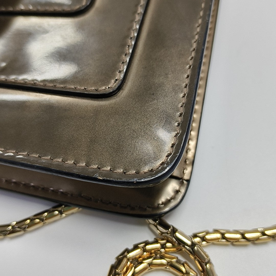 SERPENTI FOREVER Quilted Calfskin Beige