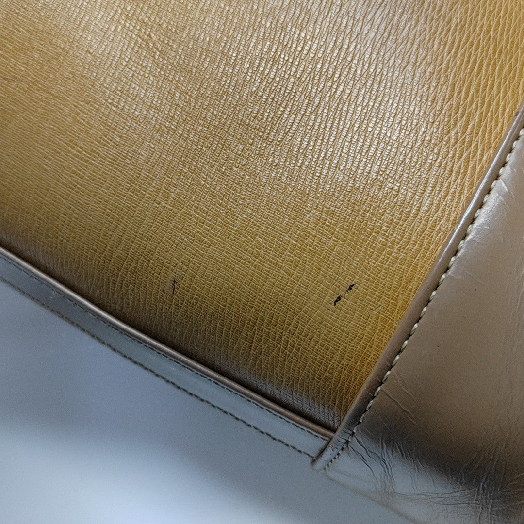 Calfskin Bucket Bag Brown