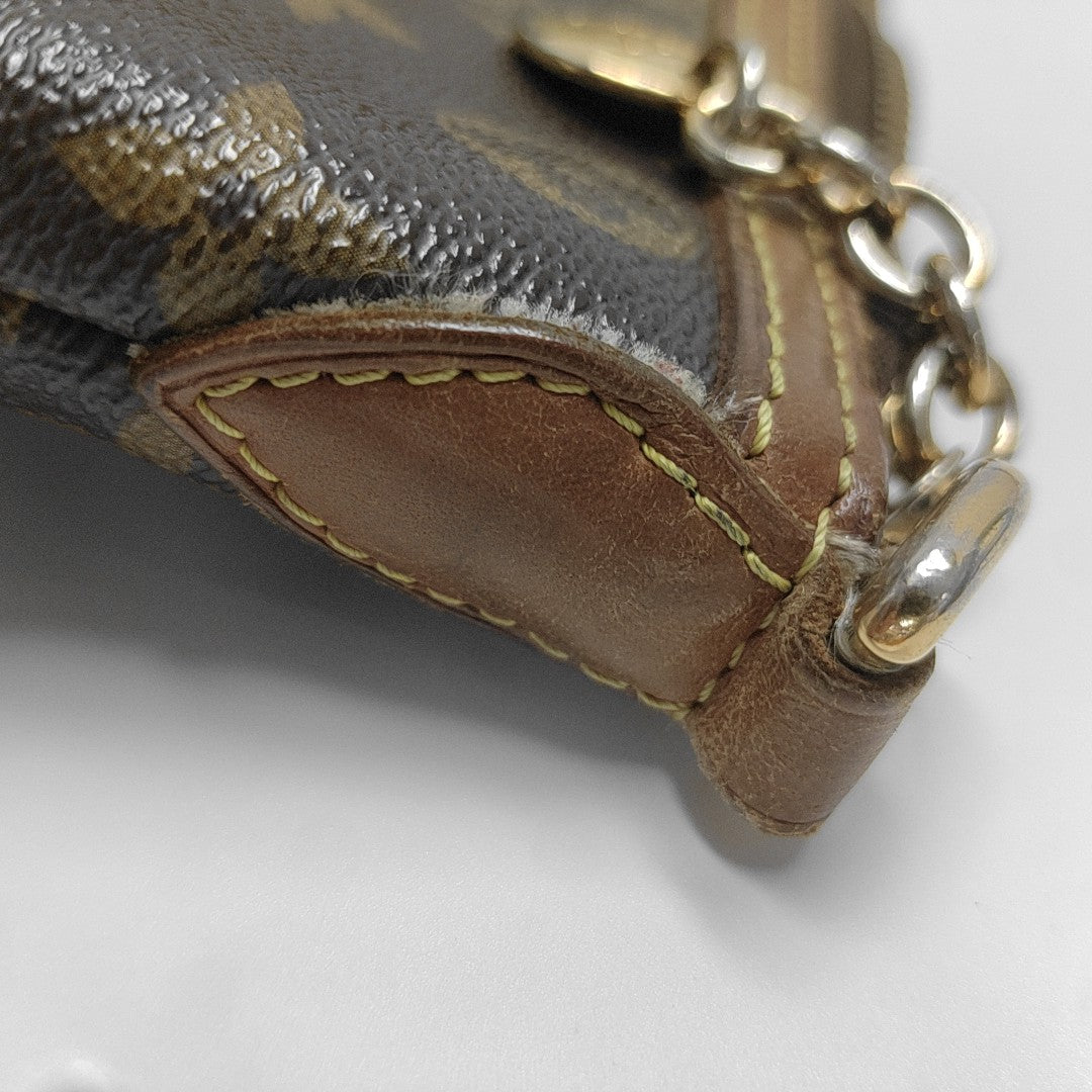 PALERMO PM Monogram Coated Canvas Brown