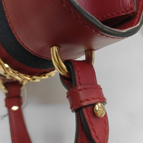 Sylvie Mini Calfskin Red