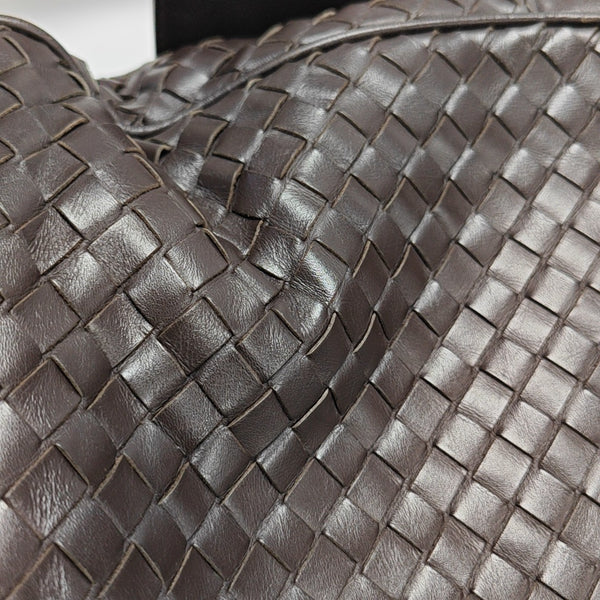 Calfskin Shoulder Bag Brown