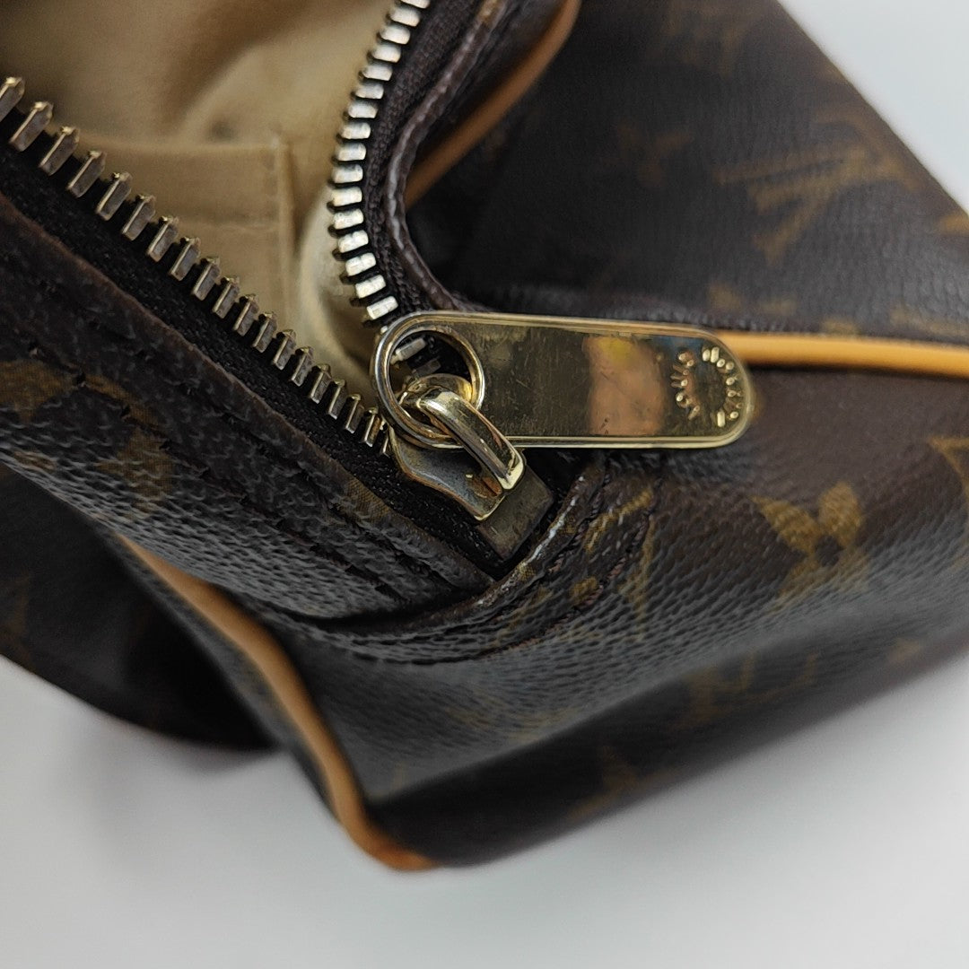 MANHATTAN PM Monogram Coated Canvas Brown