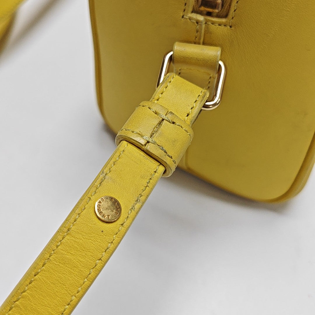 DUFFLE Calfskin Yellow