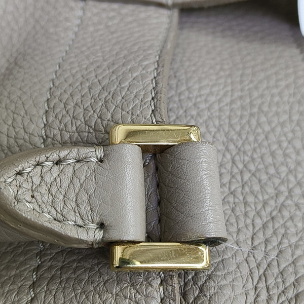 Calfskin Shoulder Bag Beige