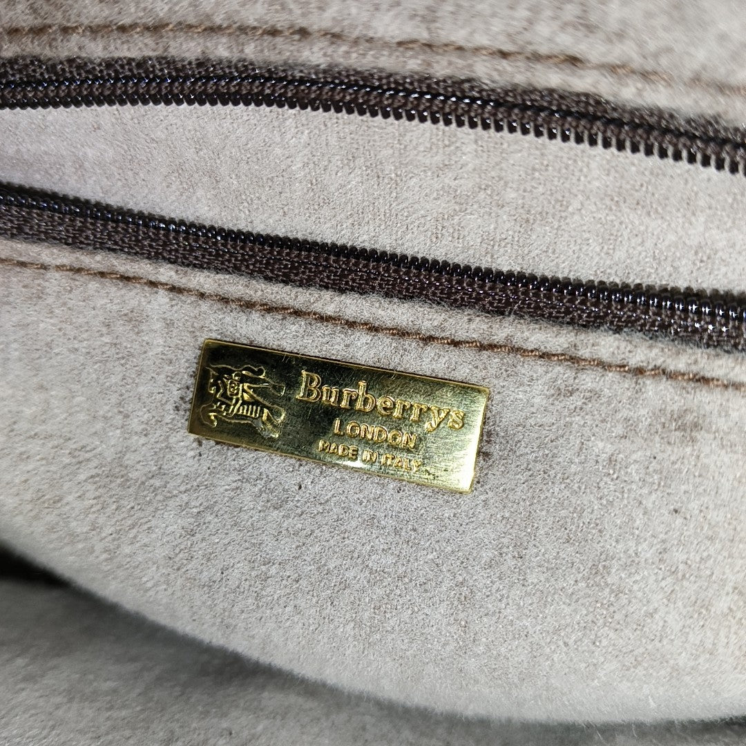 Coated Canvas Shoulder Bag Multicolor