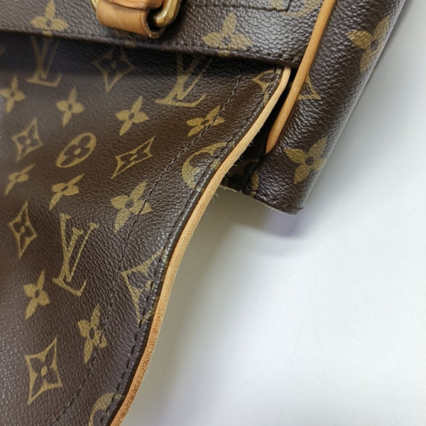 BEVERLY GM Monogram Coated Canvas Brown