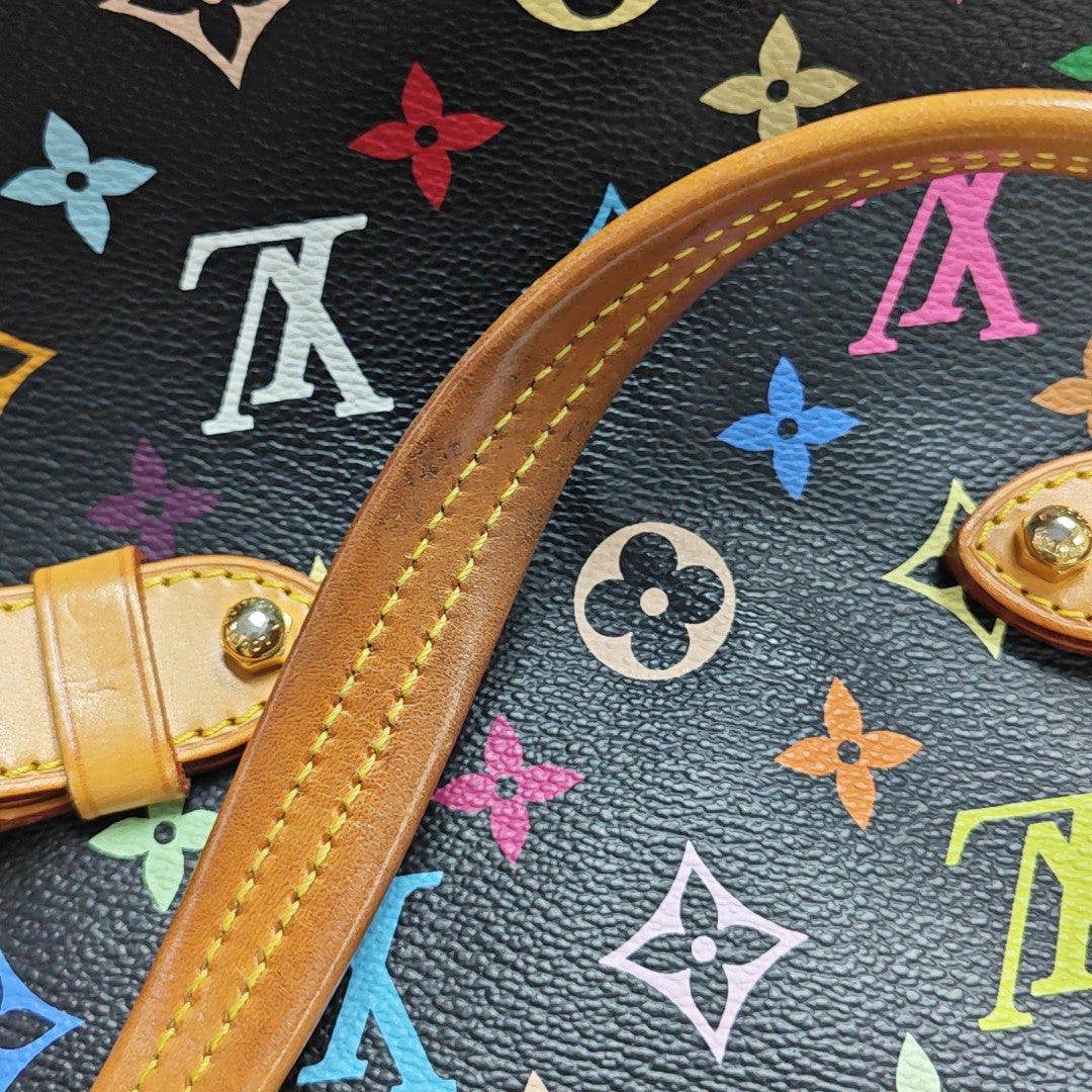 LV × TM CLAUDIA Monogram Coated Canvas Black