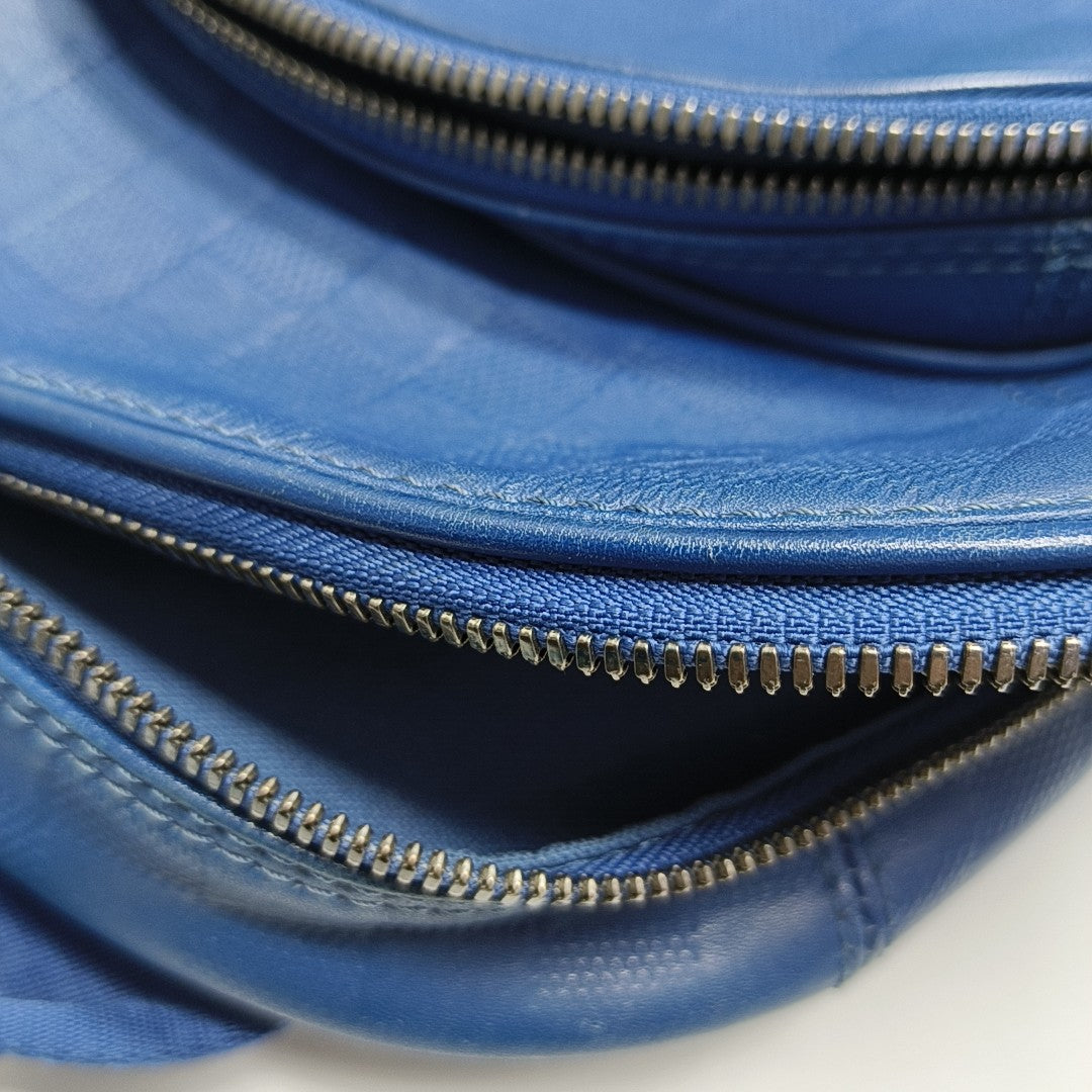 MICHAEL Damier Calfskin Blue