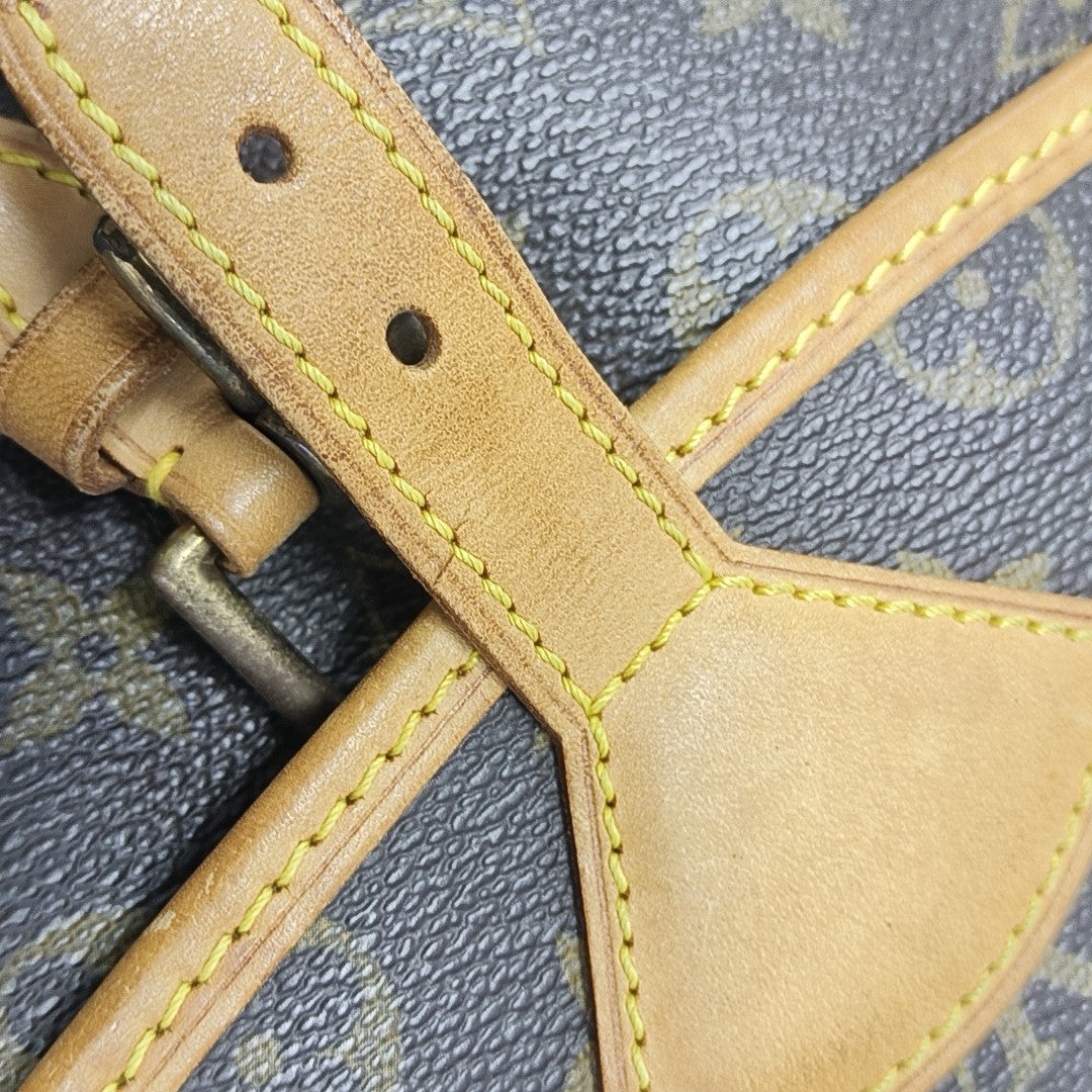 SOLOGNE PM Monogram Coated Canvas Brown