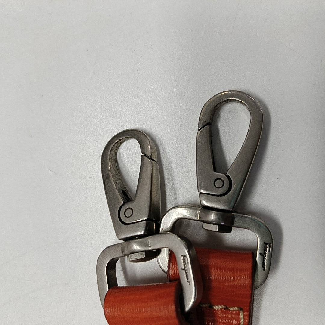 Calfskin Crossbody Bag Red