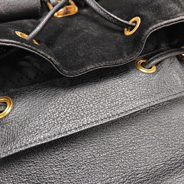 Bamboo 1947 Medium Suede Black