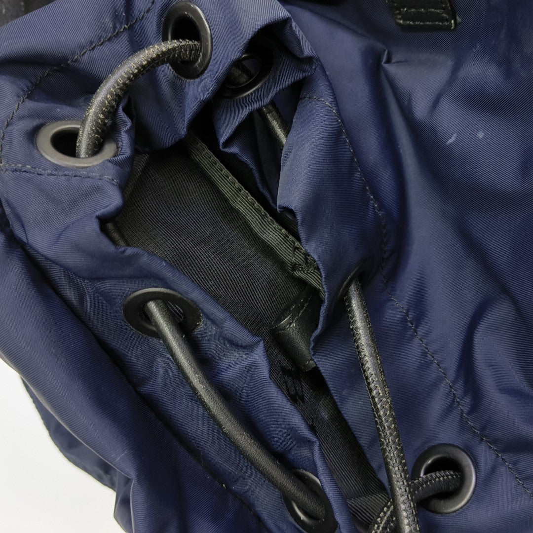 The Rucksack Large Nylon Blue