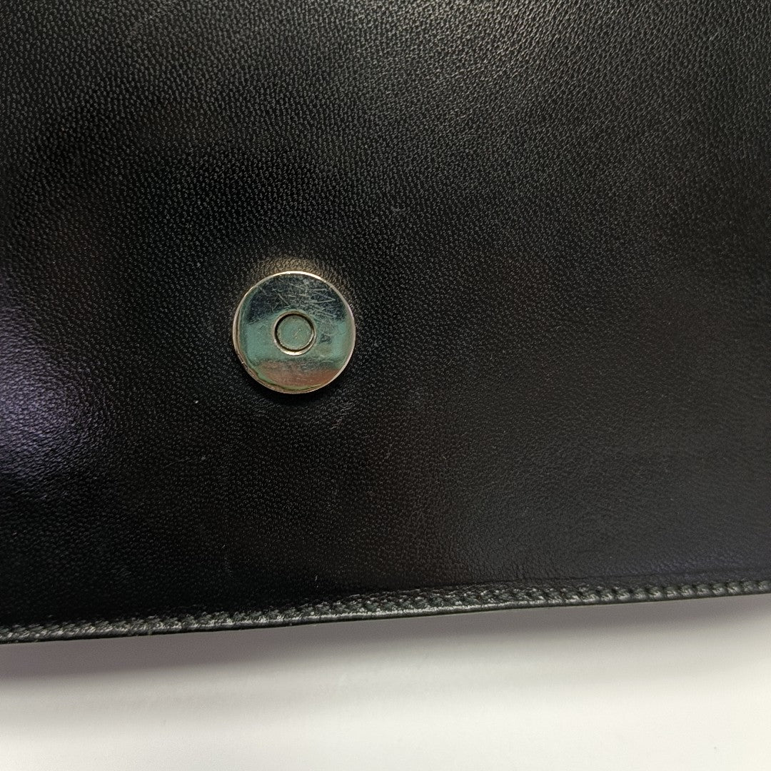 Calfskin Shoulder Bag Black
