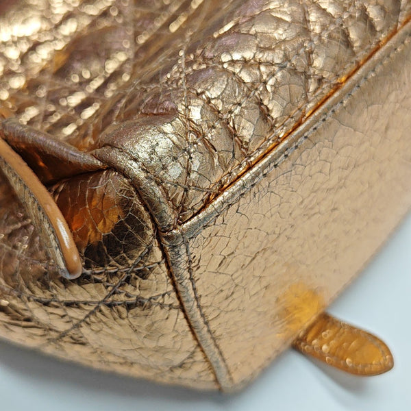Stardust Small Cannage Calfskin Rose Gold