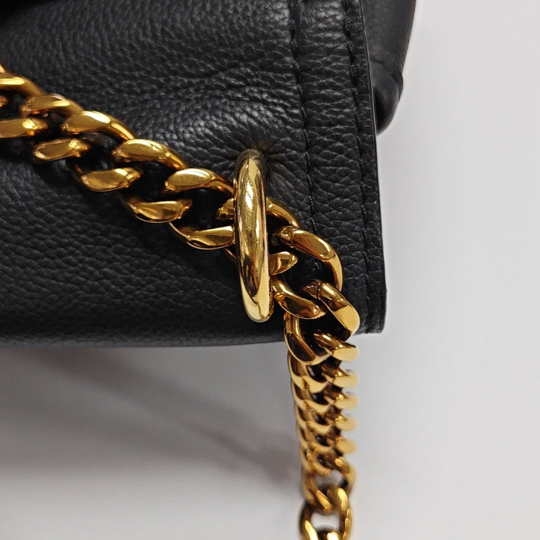 LOCKME TENDER PM Calfskin Black
