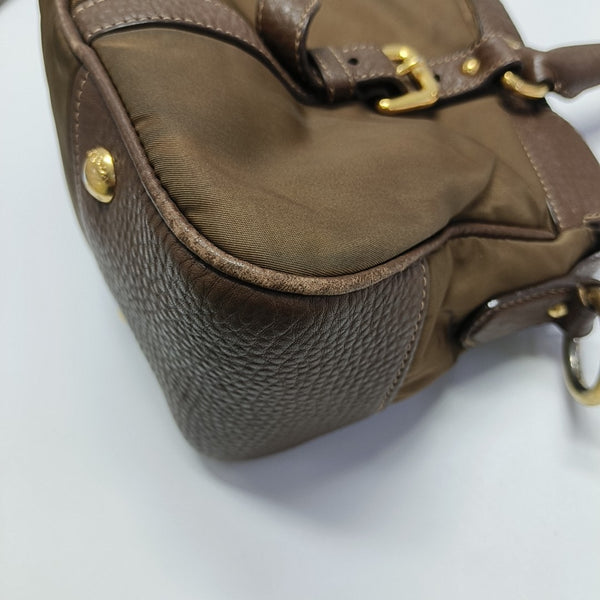 Gaufre Nylon Brown
