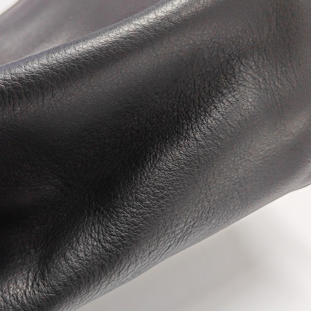 2 Jours Small Calfskin Black