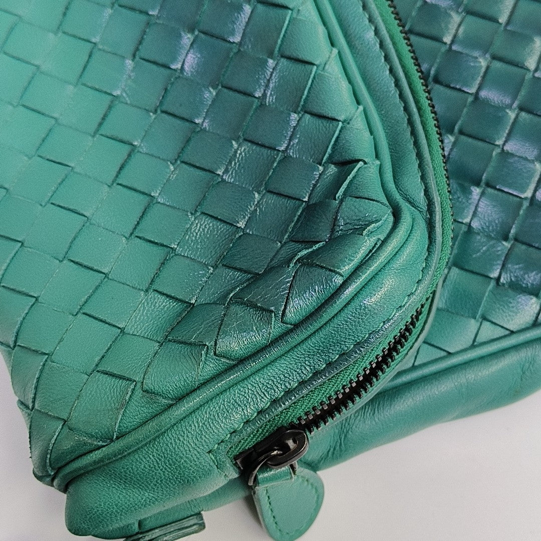 Calfskin Crossbody Bag Green