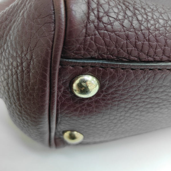 Bamboo 1947 Medium Calfskin Red