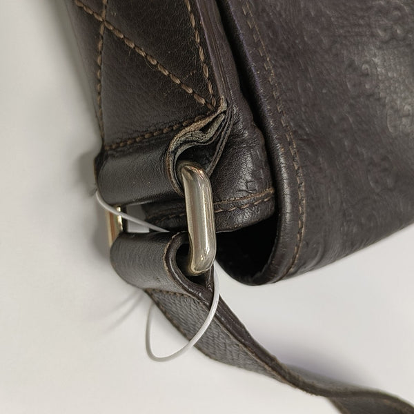 GG Imprime Monogram Calfskin Brown