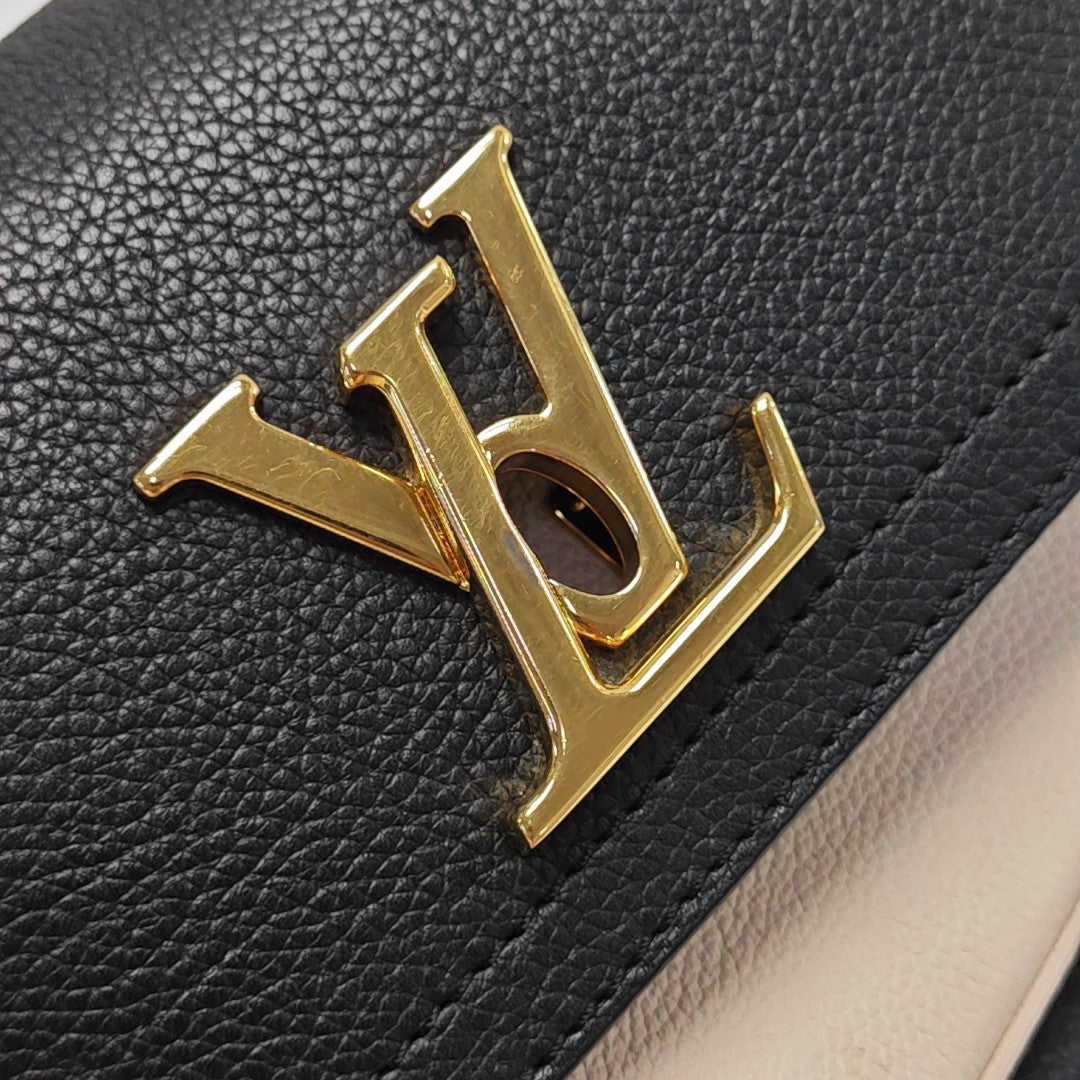 LOCKME TENDER Calfskin Black