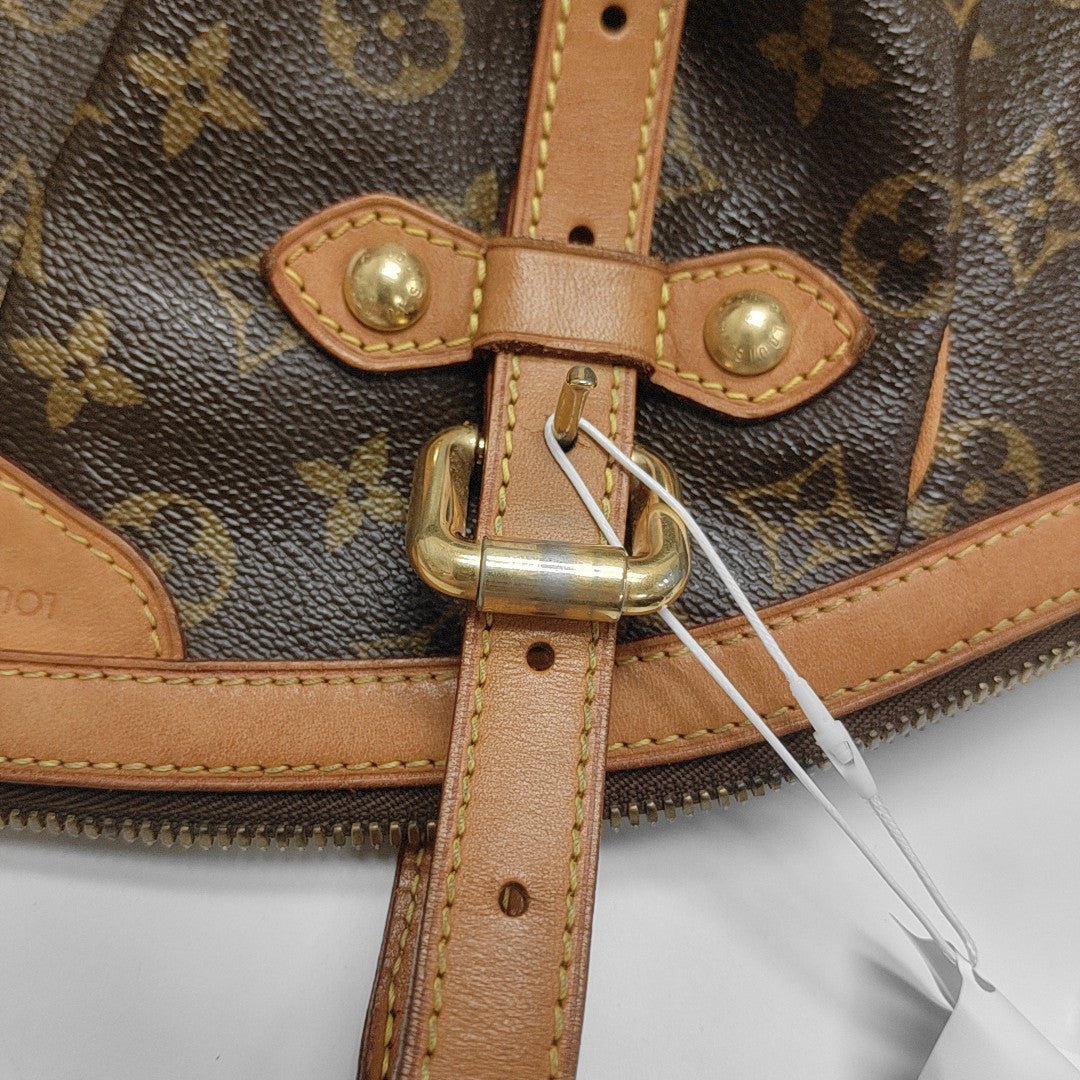 TIVOLI GM Monogram Coated Canvas Brown