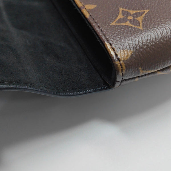LOCKY BB Monogram Coated Canvas Brown