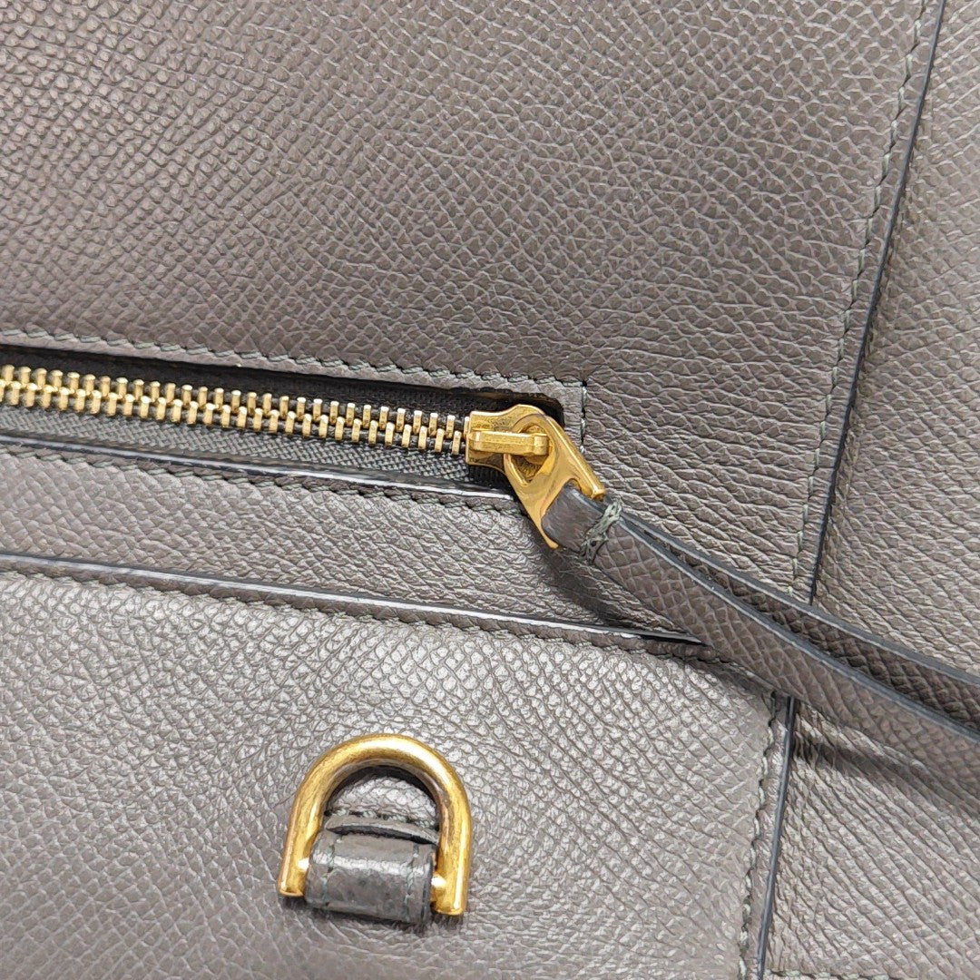 BELT Calfskin Gray