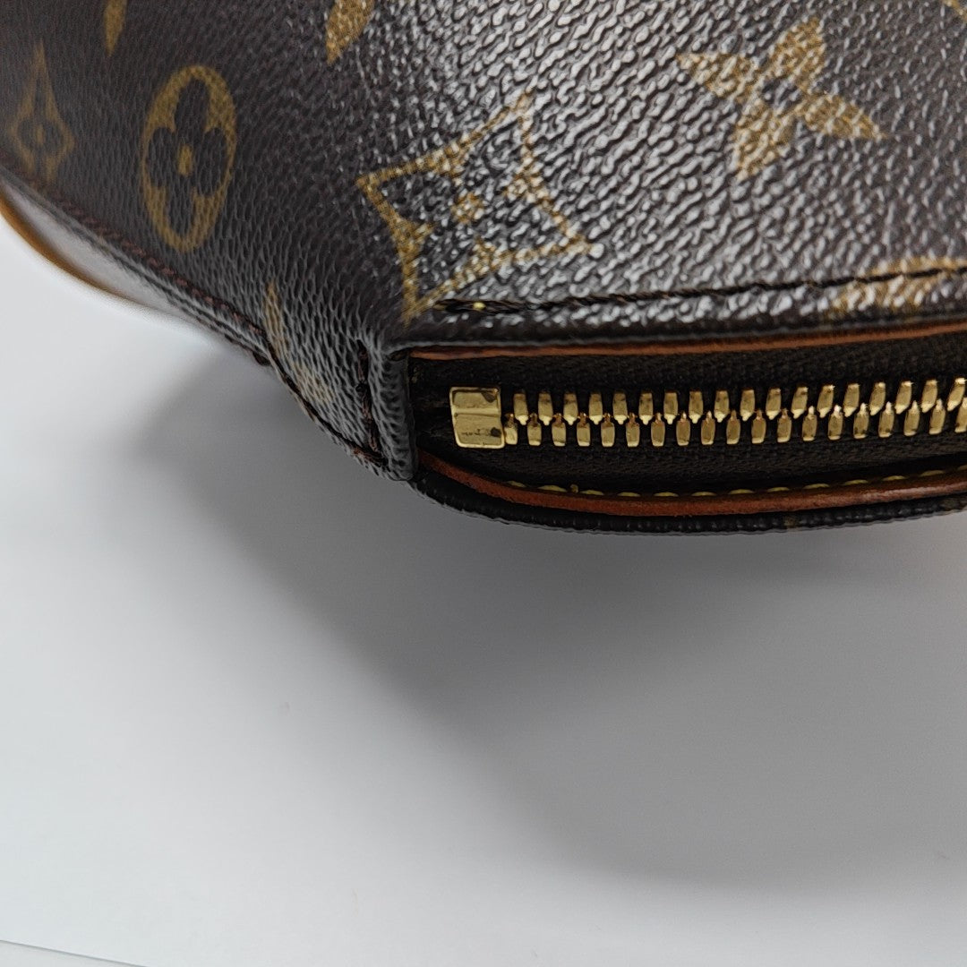 ELLIPSE PM Monogram Coated Canvas Brown