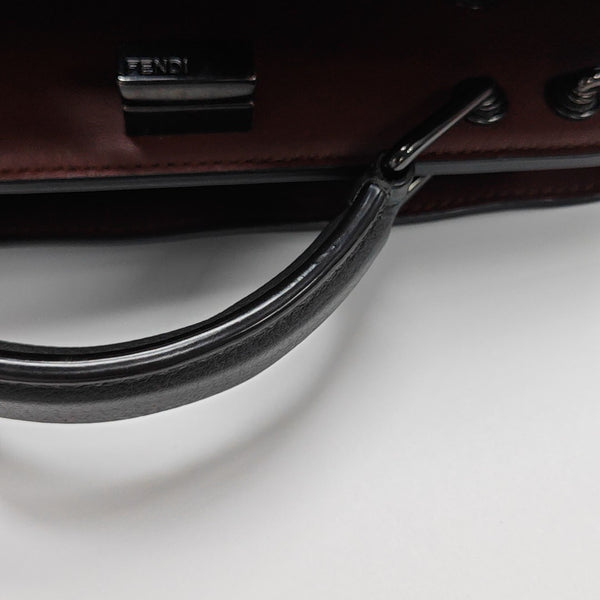 Peekaboo Small Calfskin Gray