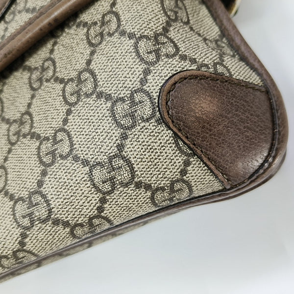 Neo Vintage Small Monogram Coated Canvas Beige