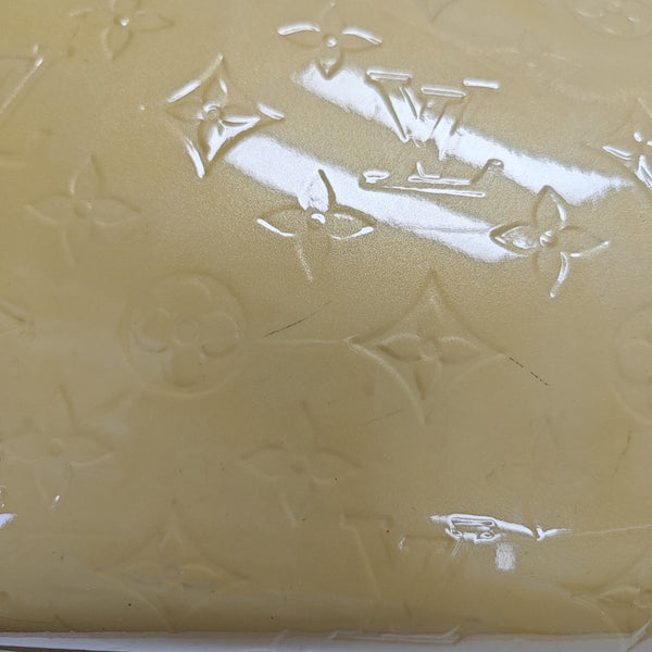 BREA MM Monogram Patent Leather Yellow
