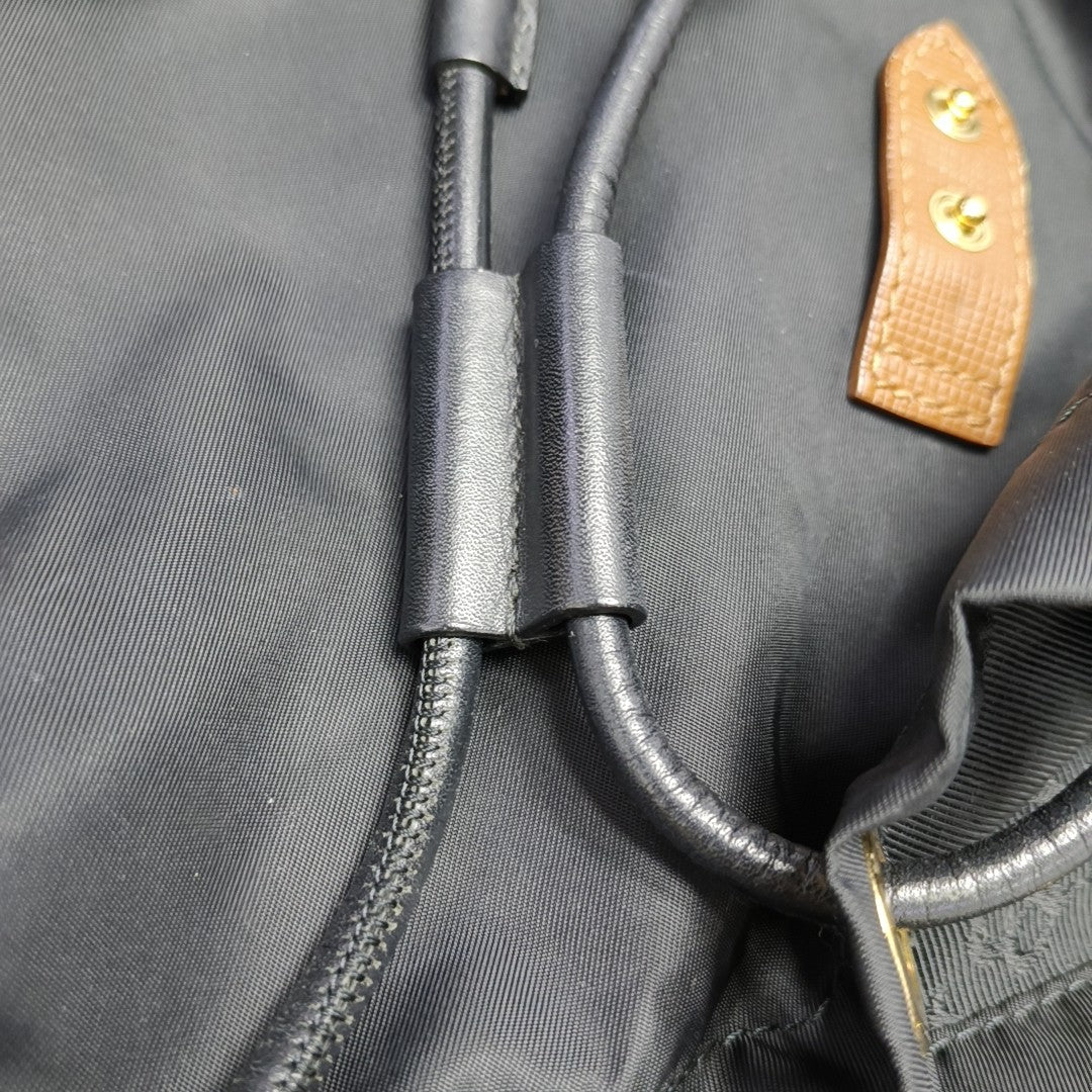 The Rucksack Medium Nylon Black