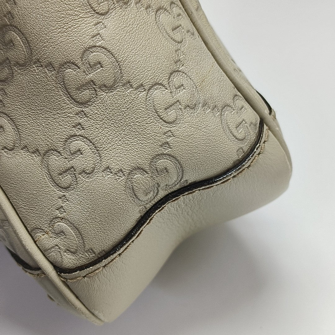 Mayfair Monogram Calfskin Beige