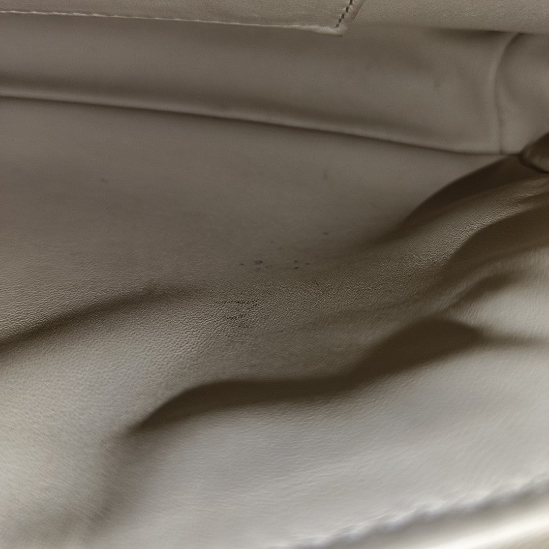 Peekaboo Mini Calfskin White