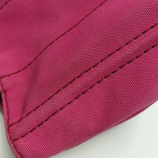Denim Quilted Canvas Red