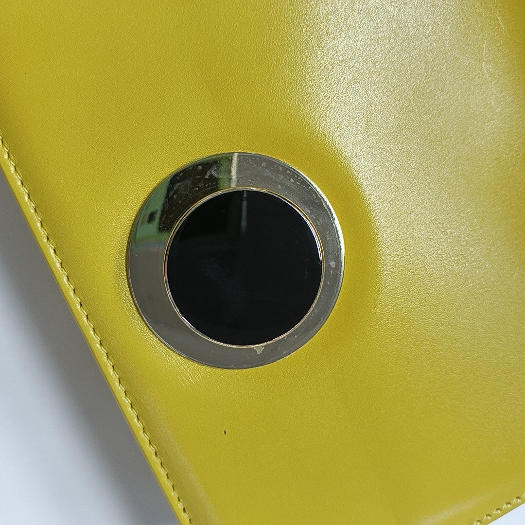 BVLGARI Calfskin Yellow
