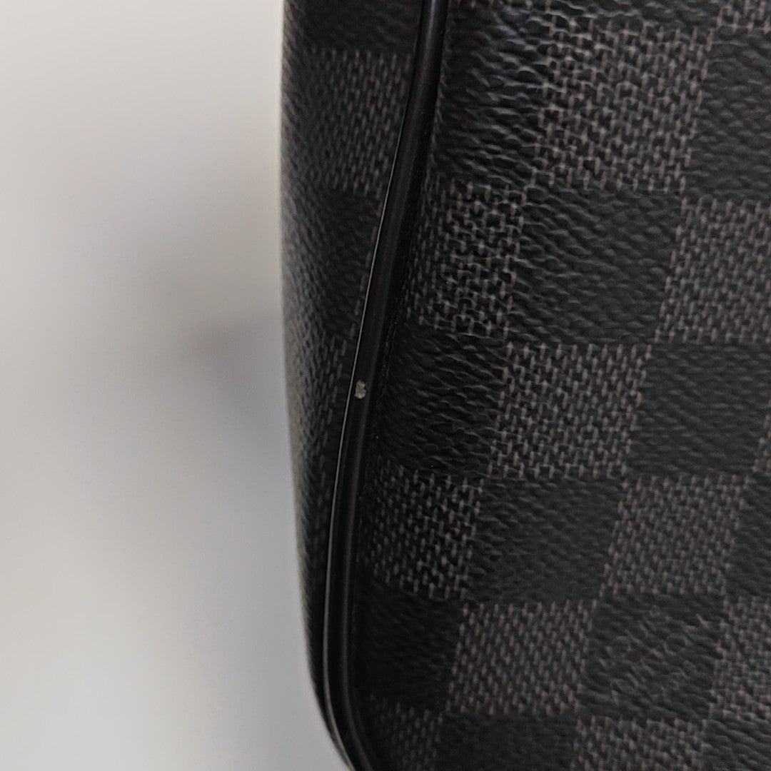 MICHAEL Damier Graphite Coated Canvas Gray
