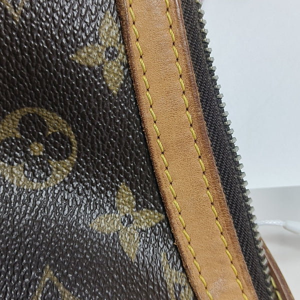 TULUM GM Monogram Coated Canvas Brown