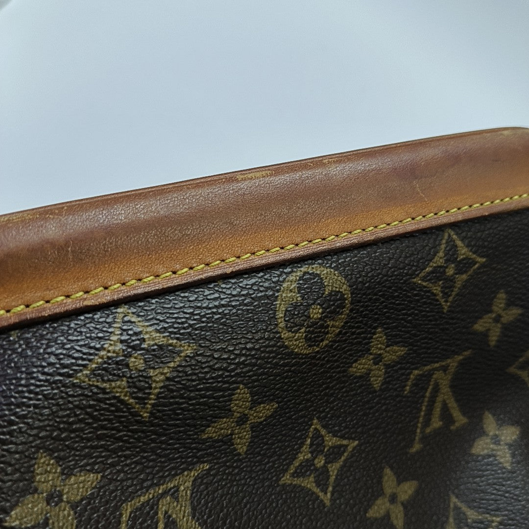 NOÉ Monogram Coated Canvas Brown