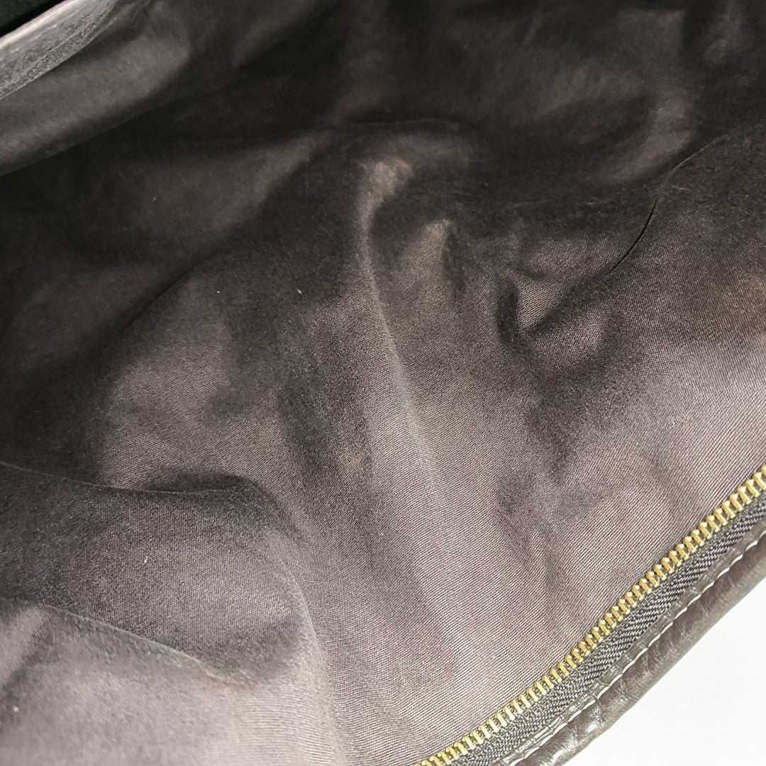 ELEGIE Monogram Denim Brown