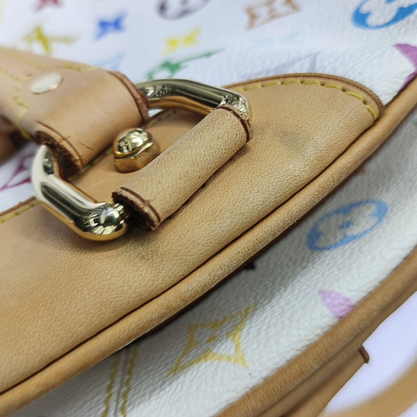 LV × TM CLAUDIA Monogram Coated Canvas White