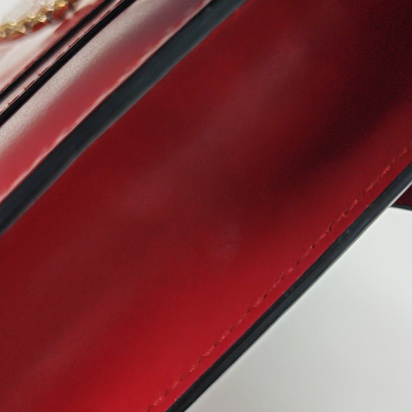 SERPENTI FOREVER Small Calfskin Red