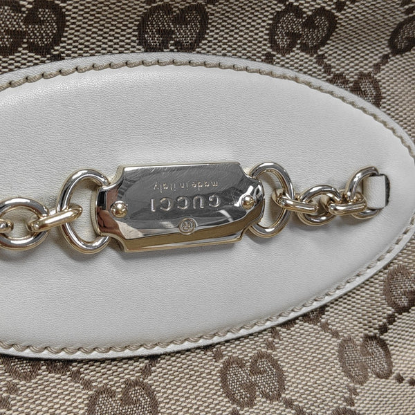Monogram Canvas Tote Bag Beige