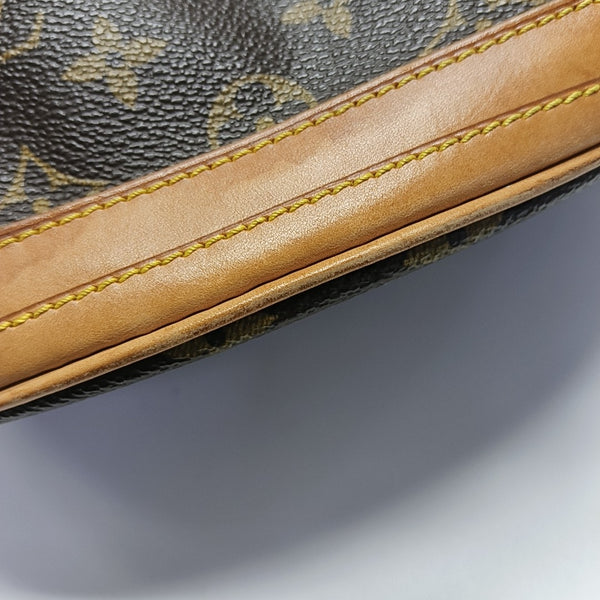 BUCKET GM Monogram Coated Canvas Brown