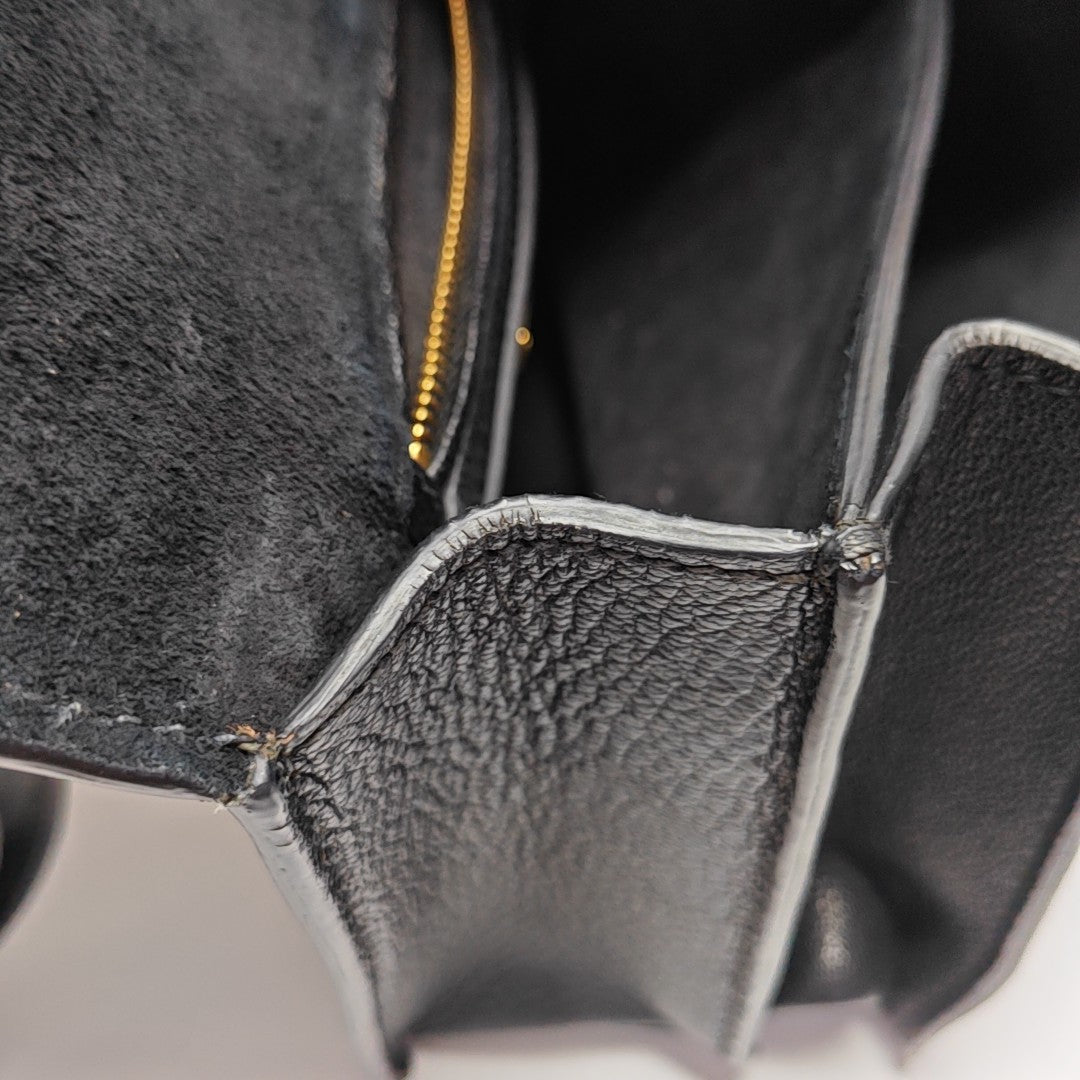 Miu Lady Calfskin Black